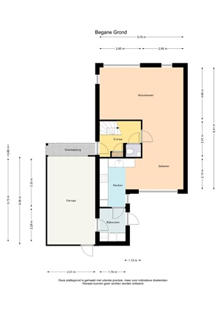 Floorplan - Graafschap 32, 8302 KM Emmeloord